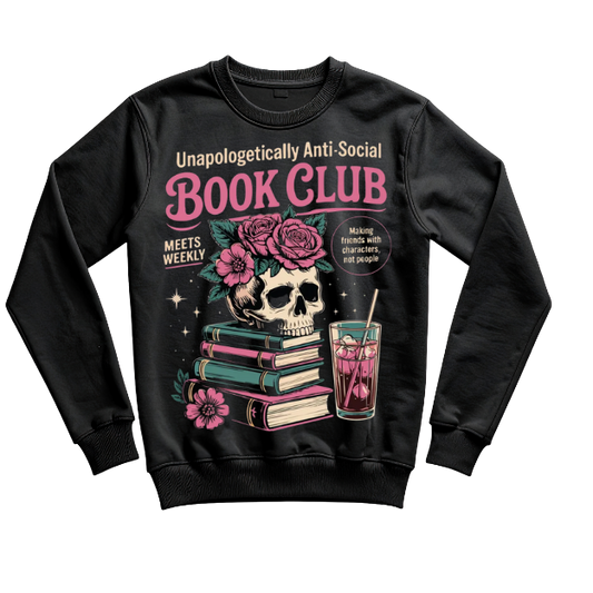 Anti-Social Book Club Sweatshirt